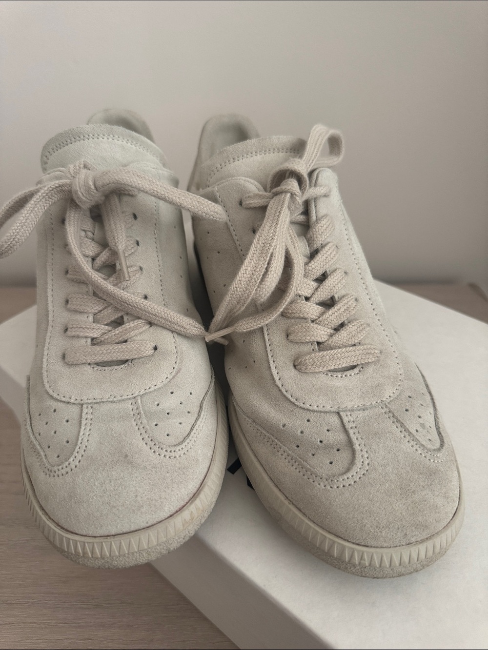 Isabel Marant suede soft sneaker chalk size 38 - Picture 5 of 5